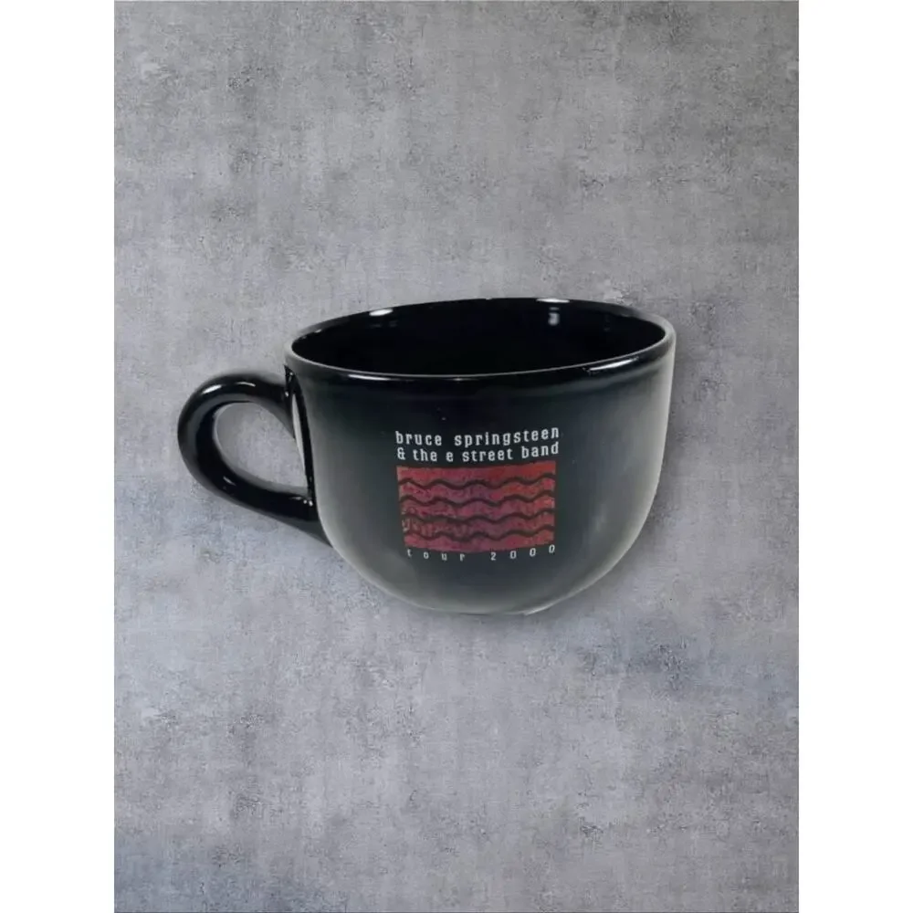 Bruce Springsteen & The E Street Band Souvenir Coffee Mug from 2000 Tour RARE